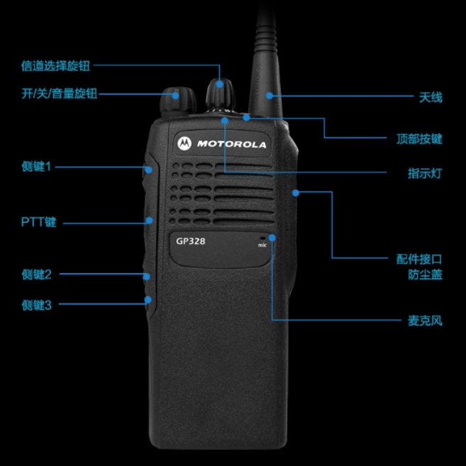 摩托罗拉338D+防爆对讲机